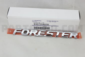 93073SA030 LETTER MK R FOR