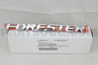 93073SA030 LETTER MK R FOR
