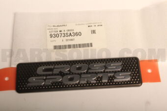 93073SA360 LETTER MK R CROSS