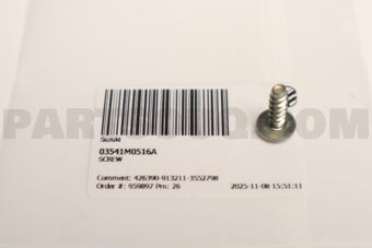 03541M0516A SCREW