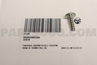 03541M0516A SCREW