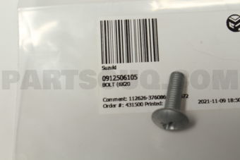 0912506105 BOLT (6X20)