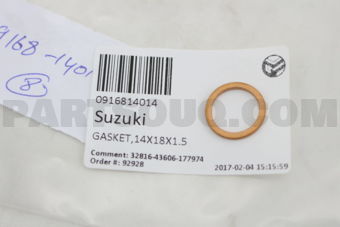 0916814014 GASKET