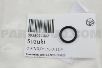 0928011002 O RING
