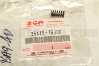 2541576J00 SPRING, LOW SPEED LOCATING