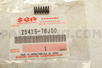 2541576J00 SPRING, LOW SPEED LOCATING