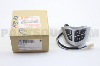 3746064J00ZCP SWITCH ASSY, AUDIO CONTROL,(GRA