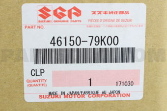 4615079K00 KNUCKLE ASSY, RR SUSPENSION LH