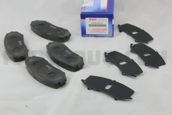 5520065J11 PAD SET,DISC BRAKE