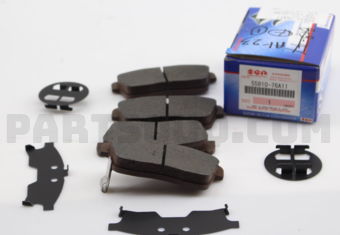 5581076A11 PAD SET, DISC BRAKE
