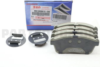 55810M68K10 PAD SET, DISC BRAKE