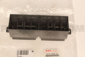 7361077E00T01 LOUVER, CTR VENT (GRAY)