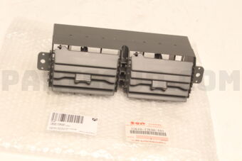 7361077E00T01 LOUVER, CTR VENT (GRAY)
