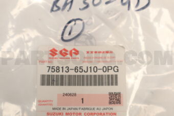 7581365J100PG RING, GEAR SHIFT MT (CHROME)