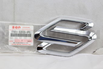 7781152D200PG EMBLEM, S MARK (CHROME)