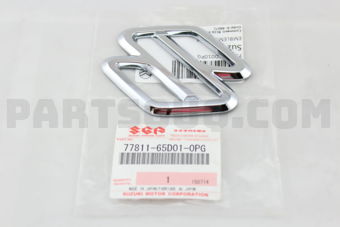 7781165D010PG EMBLEM, REAR S (CHROME)