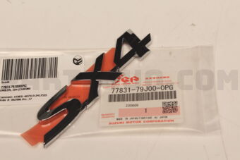 7783179J000PG EMBLEM, SX4 (CHROME)