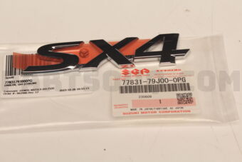 7783179J000PG EMBLEM, SX4 (CHROME)