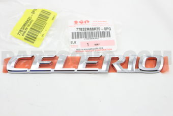 77832M68K200PG EMBLEM, CELERIO