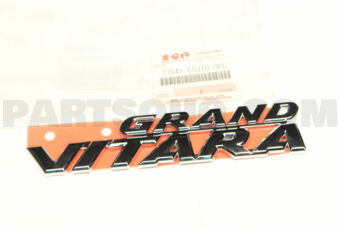 7784165J100PG EMBLEM, GRAND VITARA (CHROME)