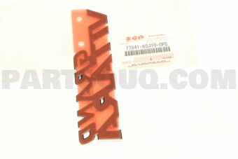 7784165J100PG EMBLEM, GRAND VITARA (CHROME)