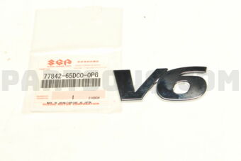 7784265DC00PG EMBLEM, V6