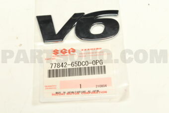 7784265DC00PG EMBLEM, V6