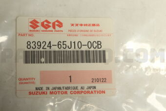 8392465J100CB TAPE,FRONT DOOR SASH PILLAR,L