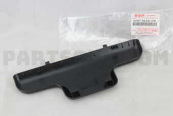 8749166J005PK COVER, CUSHION HINGE (BLACK)