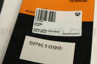5PK1090 RIB BELT