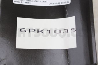 6PK1035 RIB BELT