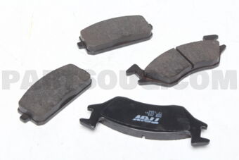GDB769 A205WKM BRK PAD FRT N