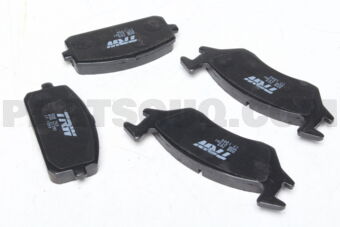 GDB769 A205WKM BRK PAD FRT N