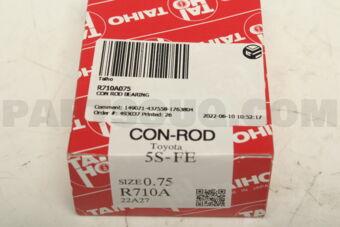 R710A075 CON ROD BEARING