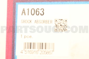 A1063 SHOCK ABSORBER FR LH