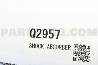 Q2957 SHOCK ABSORBER RR