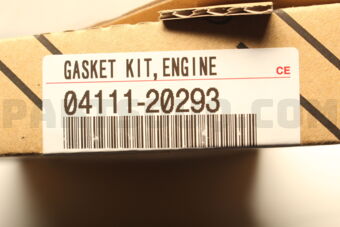 0411120293 Toyota GASKET KIT, ENGINE