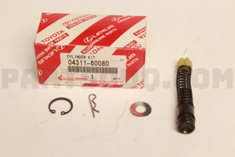 0431160080 Toyota CYLINDER KIT, CLUTCH MASTER
