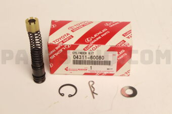 0431160080 Toyota CYLINDER KIT, CLUTCH MASTER
