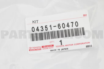 0435160470 GASKET KIT, AUTOMATIC TRANSMISSION