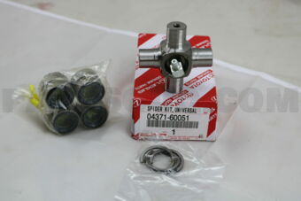0437160051 SPIDER KIT, FRONT PROPELLER SHAFT 