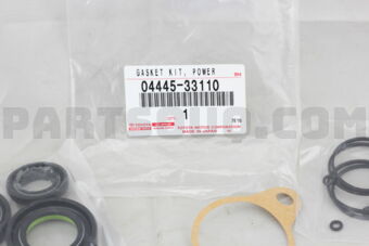 0444533110 Toyota GASKET KIT, POWER STEERING GEAR(FOR RACK &amp; PINION)