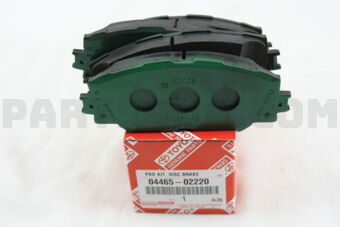 0446502220 PAD KIT, DISC BRAKE, FRONT