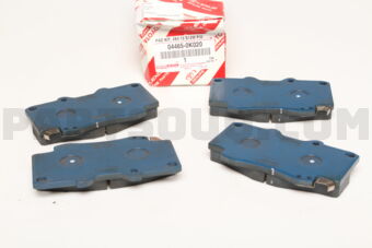 044650K020 PAD KIT, DISC BRAKE, FRONT