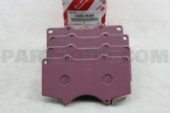 044650K090 PAD KIT, DISC BRAKE, FRONT