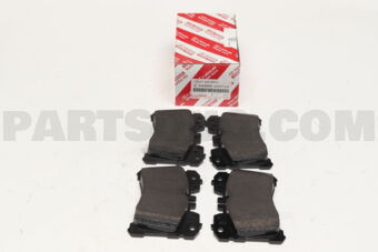 044650W110 PAD KIT, DISC BRAKE, FRONT