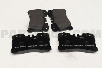 044650W110 PAD KIT, DISC BRAKE, FRONT