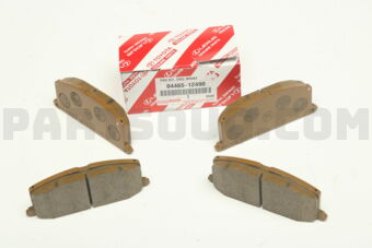 0446512490 PAD KIT, DISC BRAKE, FRONT