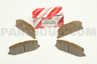 0446512490 PAD KIT, DISC BRAKE, FRONT