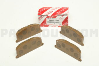 0446512490 PAD KIT, DISC BRAKE, FRONT